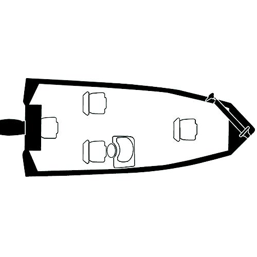 Carver 79002 Flex-Fit Pro™Poly-Flex Ii Fish & Ski Boats I/0 Or O/B, Slate Gray - 79002 - 500-79002F1